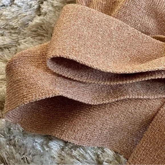 Express Pink Shimmer Sleeveless Top with Tie Size Small - Picture 7 of 7